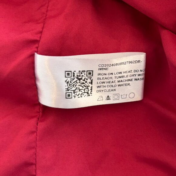 Cider Red, Black & Metallic Tweed Sleeveless Fit & Flare Dress - Size XL - Picture 6 of 6